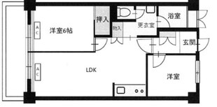 RAYHAUS平和台の物件間取画像